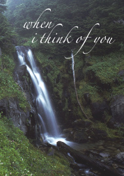When I Think of You Card Front